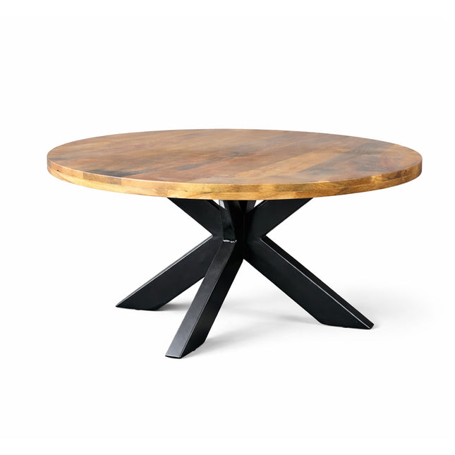 Salontafel Oscar Rond Ø70cm Mango Honey brown
