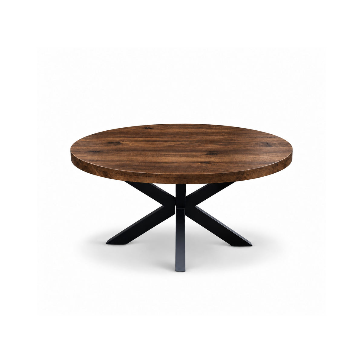 Salontafel Oscar Rond Ø90cm Mango walnoot