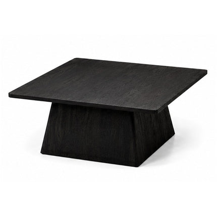 Salontafel Skagen 80x80x33cm Black mango