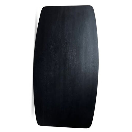 Salontafel Deens Ovaal Elise 130x70cm Mango Zwart