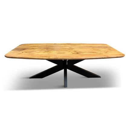 Salontafel Deens Ovaal Elise 130x70cm Mango Naturel
