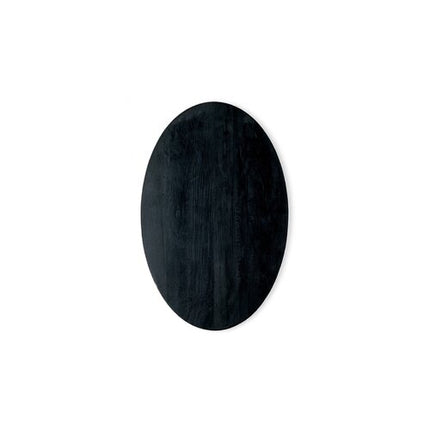 Salontafel Silvia Ovaal 120x70cm Mango Zwart