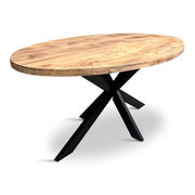 Eettafel Silvia Ovaal 220x100cm Mango Naturel