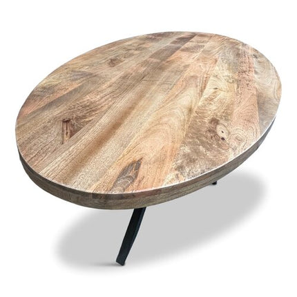Eettafel Silvia Ovaal 240x100cm Mango Naturel
