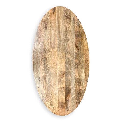 Eettafel Silvia Ovaal 180x90cm Mango Naturel