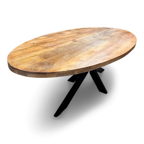 Eettafel Silvia Ovaal 260x110cm Mango Naturel