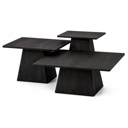 Skagen 3 delig salontafelset mango black