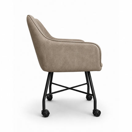 Eetkamerstoel Ohio Misty Light Brown