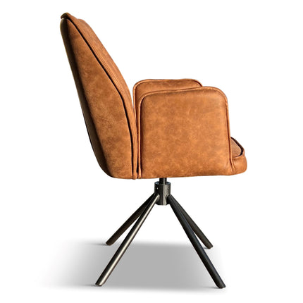 Eetkamerstoel Utah Misty Cognac