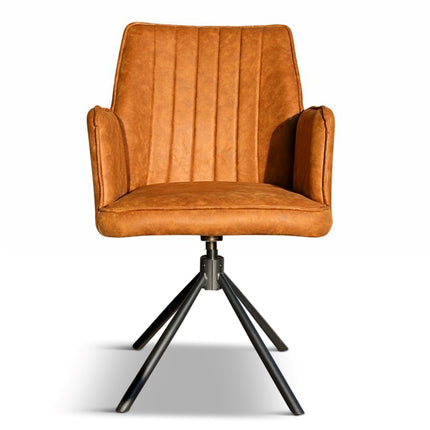 Eetkamerstoel Utah Misty Cognac