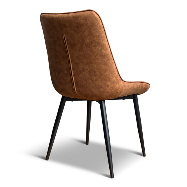 Eetkamerstoel Denver Misty cognac