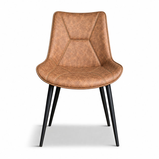 Stoel Houston Misty cognac