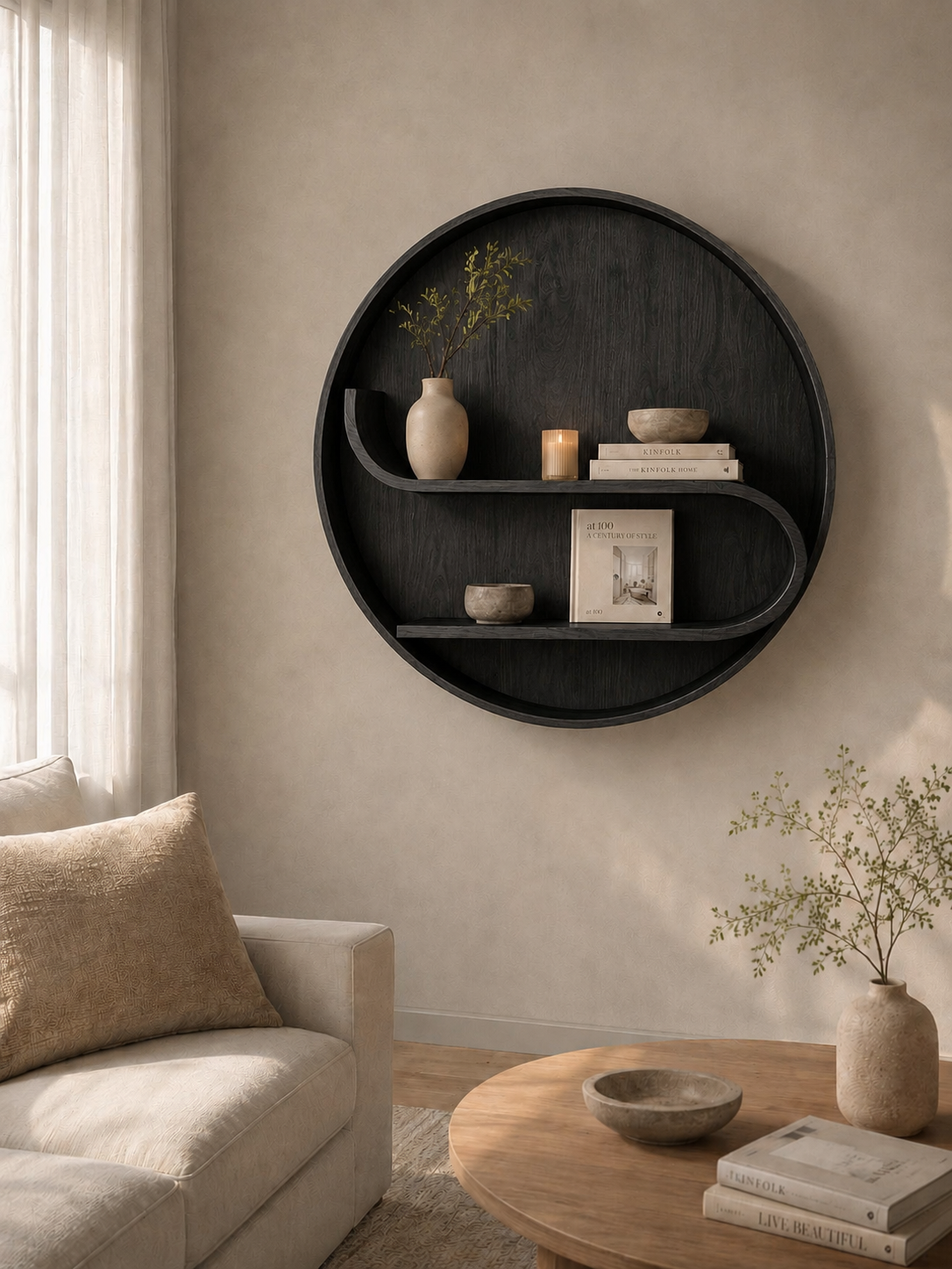 Wandrek Orbit Ø70cm mango black