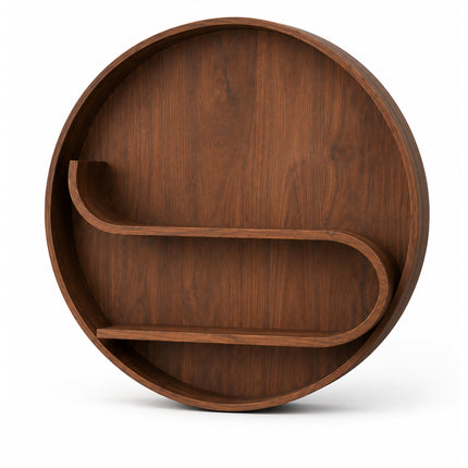 Wandrek Orbit Ø70cm mango walnoot