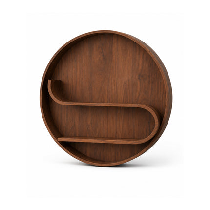 Wandrek Orbit Ø70cm mango walnoot