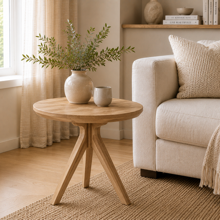 Stool Yumi medium mango naturel