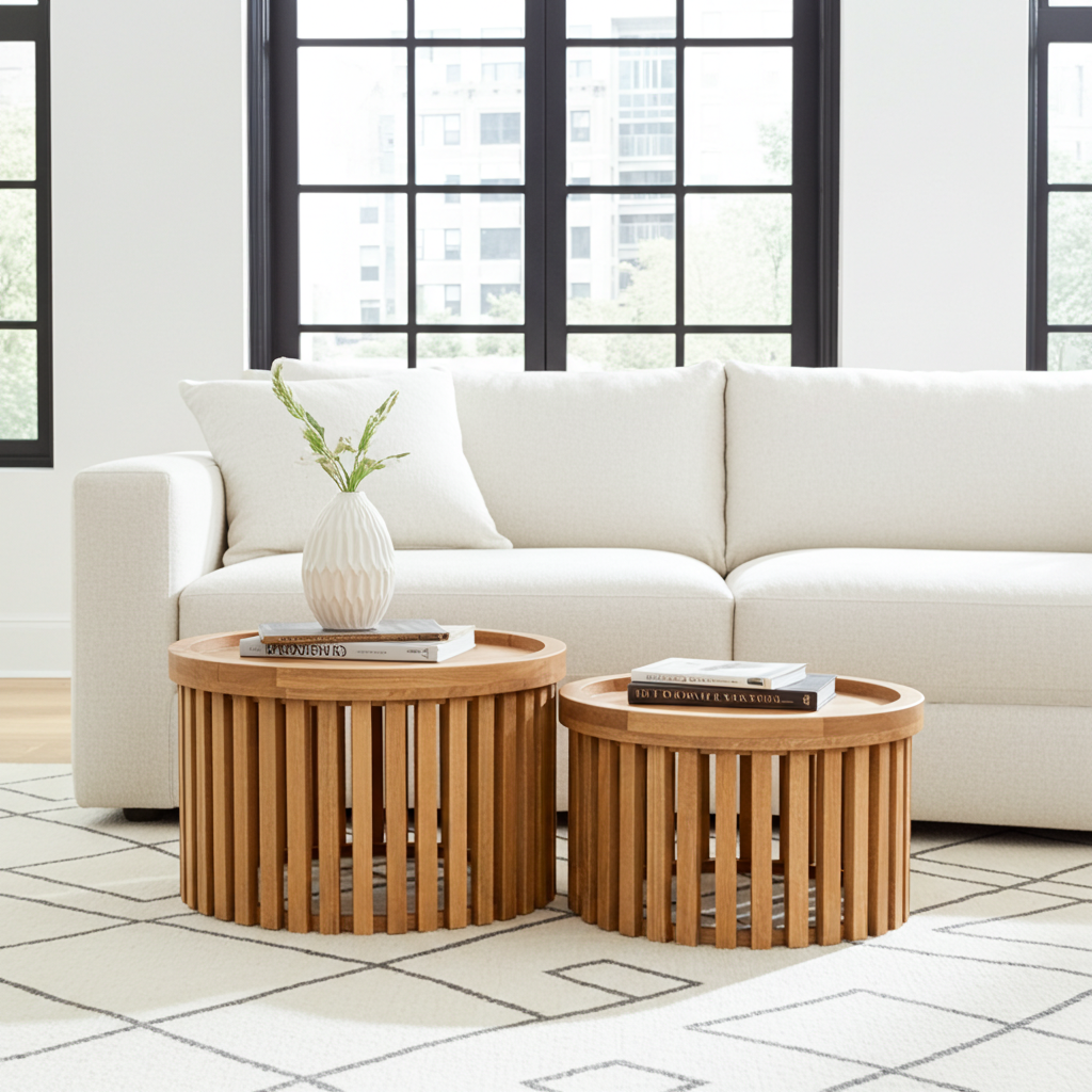 Salontafel S/2 Anna Mango Naturel