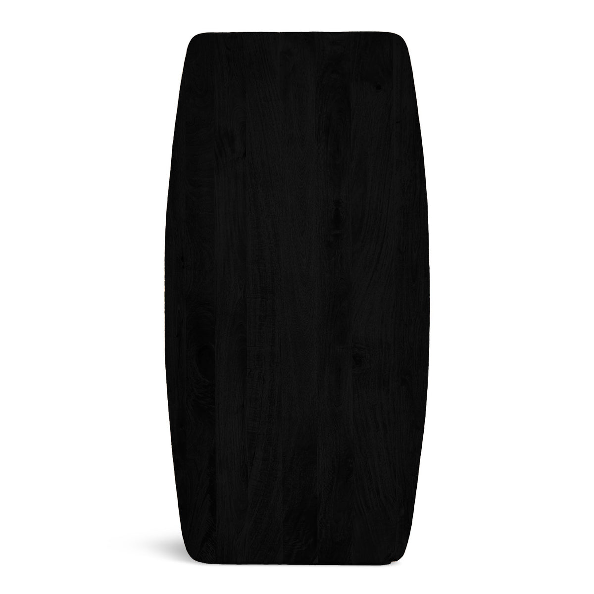 Eettafel Deens Ovaal Elise 150x80cm Zwart Mango